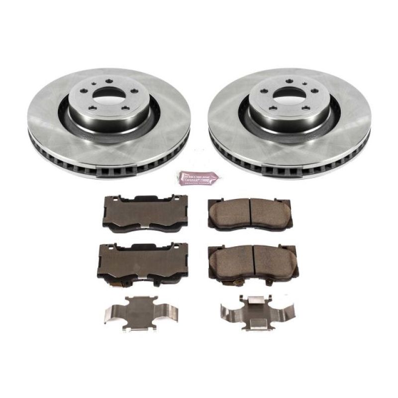 Power Stop 15-19 Ford Mustang Front Autospecialty Brake Kit - KOE6806