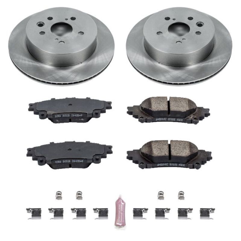 Power Stop 14-15 Lexus IS250 Rear Autospecialty Brake Kit - KOE6928