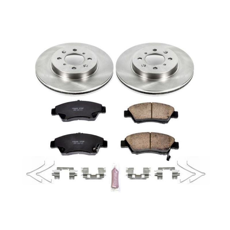 Power Stop 03-05 Honda Civic Front Autospecialty Brake Kit - KOE696