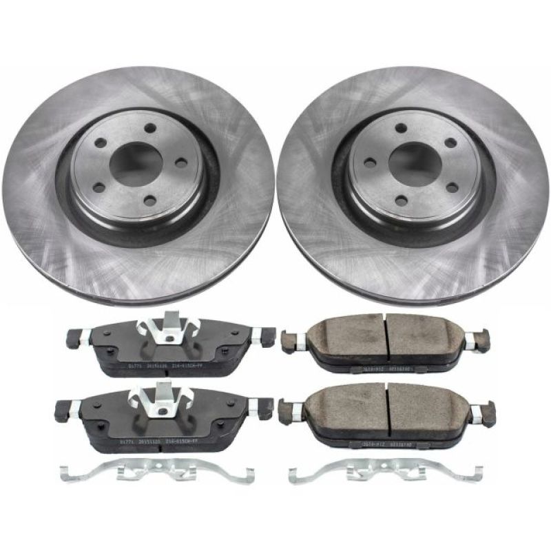 Power Stop 15-18 Ford Focus Front Autospecialty Brake Kit - KOE7147