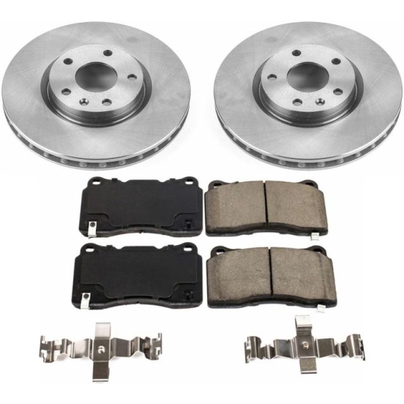 Power Stop 15-19 Chevrolet Corvette Front Autospecialty Brake Kit - KOE7290