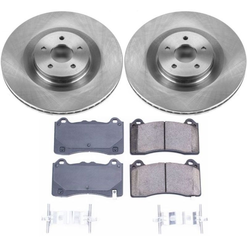 Power Stop 16-18 Ford Focus Front Autospecialty Brake Kit - KOE7318