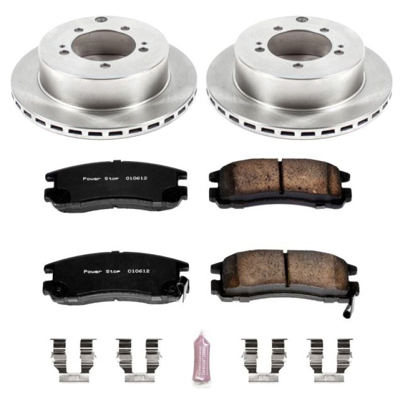 Power Stop 91-96 Dodge Stealth Rear Autospecialty Brake Kit - KOE806