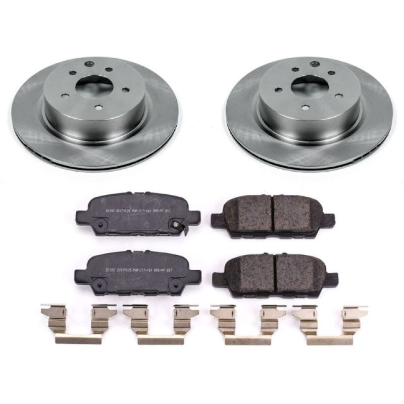 Power Stop 18-19 Nissan 370Z Rear Autospecialty Brake Kit - KOE8062