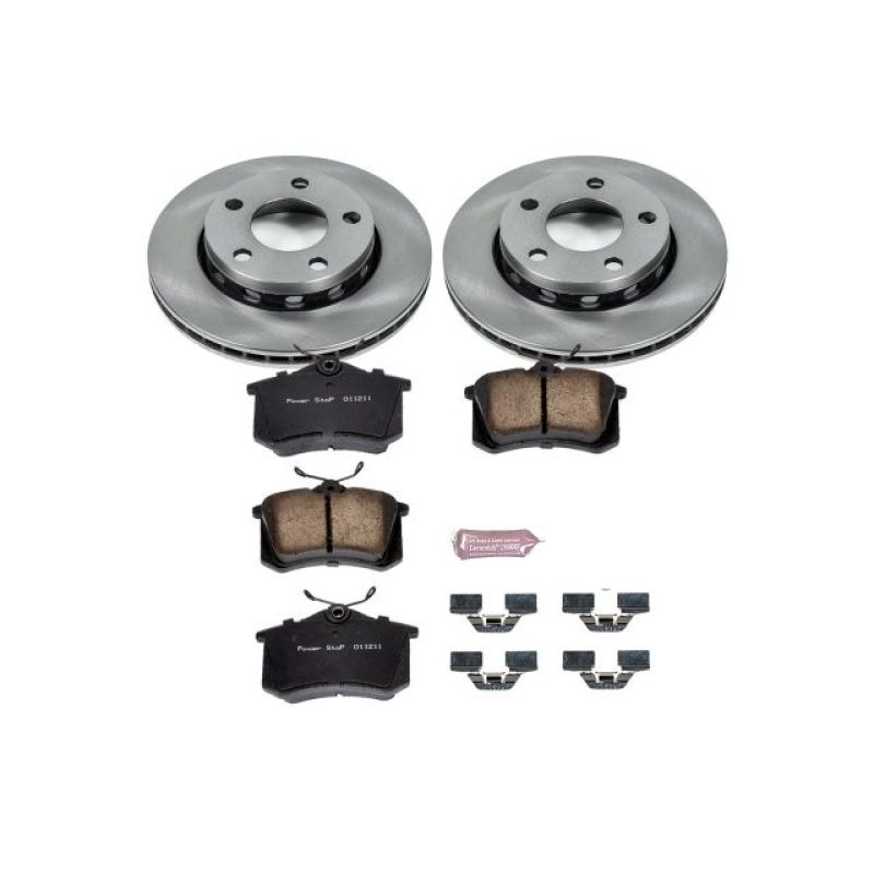 Power Stop 00-02 Audi S4 Rear Autospecialty Brake Kit - KOE894