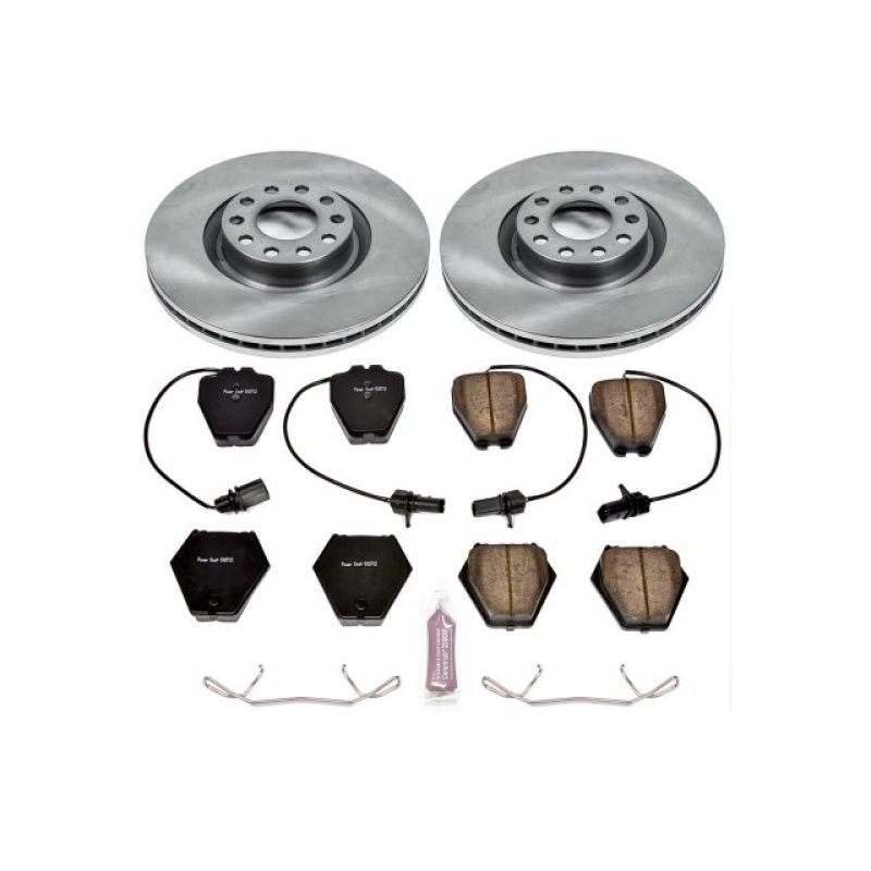 Power Stop 00-04 Audi A6 Quattro Front Autospecialty Brake Kit - KOE948