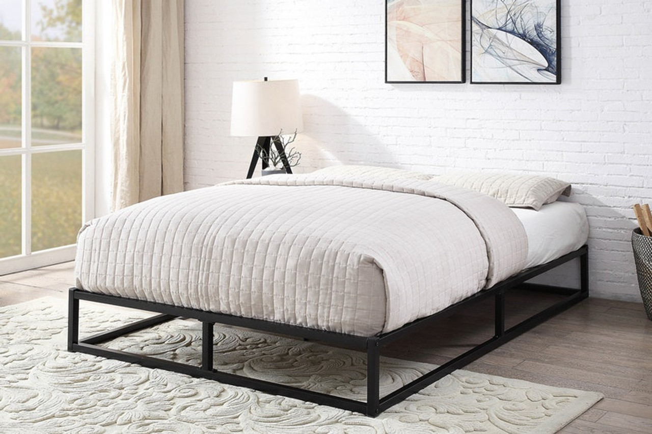 Black wire clearance bed frame full