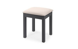 MAINE DRESSING STOOL - ANTHRACITE MAINE DRESSING STOOL - ANTHRACITE