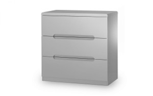MANHATTAN 3 DRAWER CHEST - GREY MANHATTAN 3 DRAWER CHEST - GREY