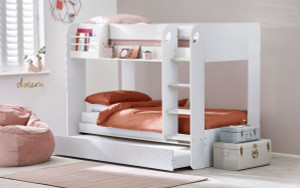 MARS BUNK & UNDERBED ALL WHITE MARS BUNK & UNDERBED ALL WHITE