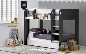 MARS BUNK & UNDERBED CHARCOAL & WHITE MARS BUNK & UNDERBED CHARCOAL & WHITE