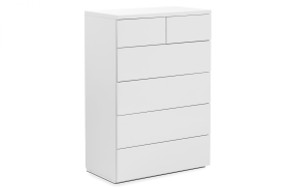 MONACO 4+2 DRW CHEST - WHITE GLOSS MONACO 4+2 DRW CHEST - WHITE GLOSS