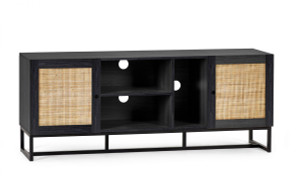 PADSTOW TV UNIT - BLACK PADSTOW TV UNIT - BLACK