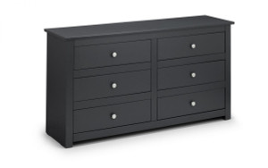 RADLEY 6 DRAWER CHEST - ANTHRACITE RADLEY 6 DRAWER CHEST - ANTHRACITE