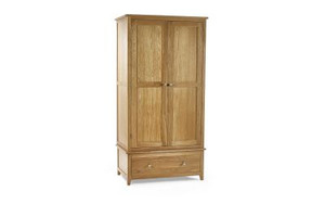 solid oak Mallory Combination Wardrobe solid oak Mallory Combination Wardrobe