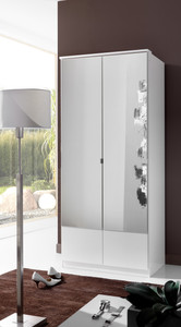 Imago White And Mirror 2 Door Wardrobe Imago White And Mirror 2 Door Wardrobe
