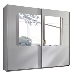 Tesoro white and oak 2 Door 225cm Sliding Wardrobe Tesoro white and oak 2 Door 225cm Sliding Wardrobe