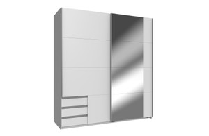 Tesoro Planked Oak And graphite Finish Sliding Wardrobe Tesoro Planked Oak And graphite Finish Sliding Wardrobe
