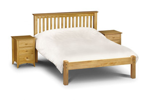Barcelona Bed Low Foot End Pine Barcelona Bed Low Foot End Pine