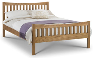 Bergamo Oak Bed