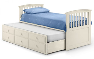Hornblower White stone Bed Hornblower White stone Bed