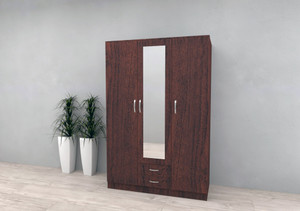 Tesoro Veneto Dark cherry 3 Door 2 Drawer Wardrobe Tesoro Veneto Dark cherry 3 Door 2 Drawer Wardrobe