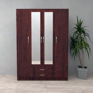 Tesoro Veneto Dark cherry 4 Door 2 Drawer Wardrobe Tesoro Veneto Dark cherry 4 Door 2 Drawer Wardrobe