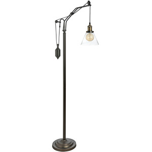Hudson Adjustable Industrial Floor Lamp by Tesoro Direct Hudson Adjustable Industrial Floor Lamp by Tesoro Direct