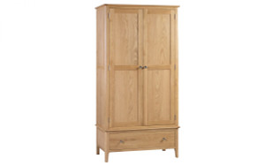 COTSWOLD 2 DOOR 1 DRAWER WARDROBE