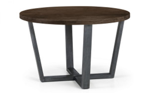 Brooklyn Round Dark Wooden Table - Dark Oak Brooklyn Round Dark Wooden Table - Dark Oak