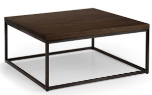 Brooklyn Square Coffee High Quality Wooden Table - Dark Oak Brooklyn Square Coffee High Quality Wooden Table - Dark Oak