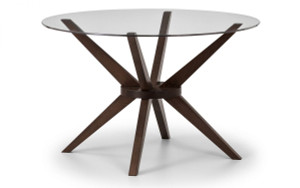 CHELSEA ROUND GLASS TABLE CHELSEA ROUND GLASS TABLE