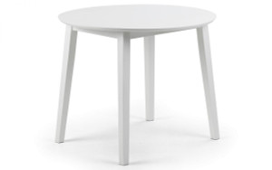 COAST WHITE DROPLEAF DINING TABLE COAST WHITE DROPLEAF DINING TABLE