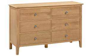 COTSWOLD 6 DRAWER WIDE CHEST COTSWOLD 6 DRAWER WIDE CHEST