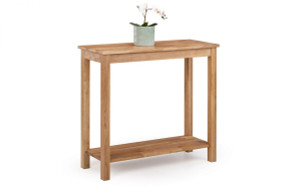 COXMOOR WOODEN CONSOLE TABLE 90CM - OAK COXMOOR WOODEN CONSOLE TABLE 90CM - OAK