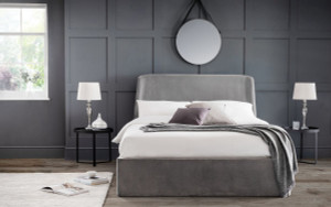 FRIDA STORAGE OTTOMAN BED - GREY FRIDA STORAGE OTTOMAN BED - GREY