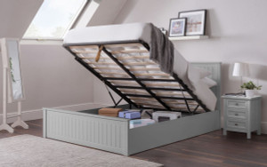 MAINE OTTOMAN BED - DOVE GREY MAINE OTTOMAN BED - DOVE GREY