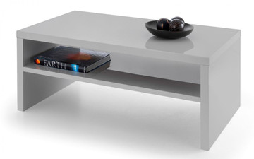 METRO HIGH GLOSS COFFEE TABLE GREY