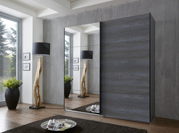 Tesoro 3 Door Sliding Wardrobe 225cm