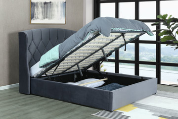 Mayfair Kingsize Ottoman With Led Bed frame