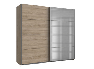 Tesoro Hickory Oak 2 Door Sliding Wardrobe
