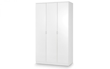 MANHATTAN 3 DOOR WARDROBE - WHITE