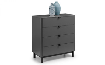 CHLOE 4 DRAWER BEDSIDE