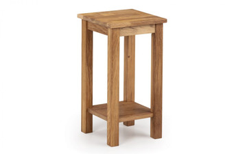 COXMOOR TALL NARROW SIDE TABLE - OAK