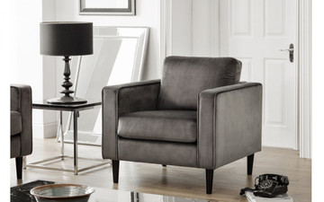 HAYWARD VELVET ARMCHAIR
