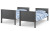 MAINE BUNK BED - ANTHRACITE