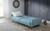 MONZA FABRIC SOFA BED - BLUE