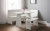 NEWPORT CORNER DINING SET WITH STORAGE BENCH - SURF WHITE
