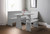 NEWPORT CORNER DINING SET WITH STORAGE BENCH - DOVE GREY