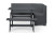 NEWPORT CORNER DINING SET WITH STORAGE BENCH - ANTHRACITE